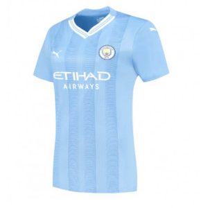 Dames Manchester City Thuis tenue 2023-24 Korte Mouw