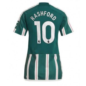 Dames Manchester United Marcus Rashford #10 Uit tenue 2023-24 Korte Mouw