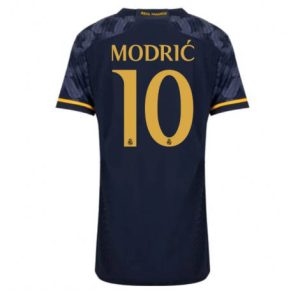 Dames Real Madrid Luka Modric #10 Uit tenue 2023-24 Korte Mouw