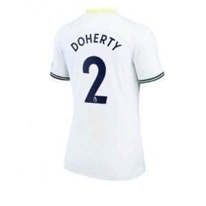 Dames Tottenham Hotspur Matt Doherty #2 Thuis tenue 2022-23 Korte Mouw