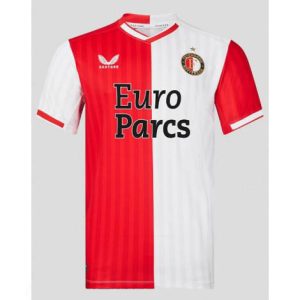 Feyenoord Thuis tenue Mensen 2023-24 Korte Mouw