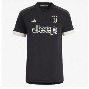 Juventus Derde tenue Mensen 2023-24 Korte Mouw