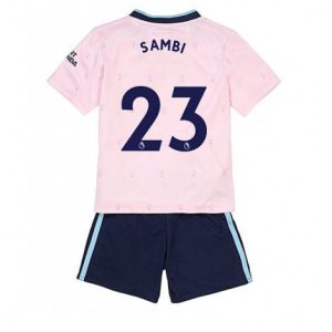 Kids Arsenal Albert Sambi Lokonga #23 Derde tenue 2022-23 Korte Mouw (+ Korte broeken)