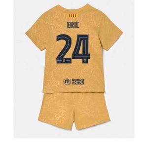 Kids Barcelona Eric Garcia #24 Uit tenue 2022-23 Korte Mouw (+ Korte broeken)