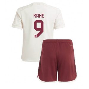 Kids Bayern Munich Harry Kane #9 Derde tenue 2023-24 Korte Mouw (+ Korte broeken)