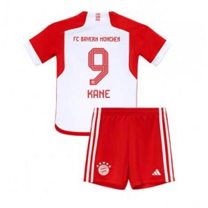 Kids Bayern Munich Harry Kane #9 Thuis tenue 2023-24 Korte Mouw (+ Korte broeken)