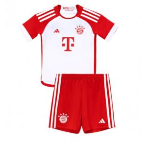 Kids Bayern Munich Thuis tenue 2023-24 Korte Mouw (+ Korte broeken)