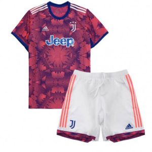 Kids Juventus Derde tenue 2022-23 Korte Mouw (+ Korte broeken)
