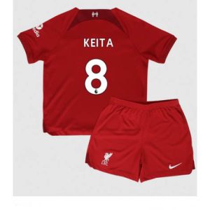 Kids Liverpool Naby Keita #8 Thuis tenue 2022-23 Korte Mouw (+ Korte broeken)