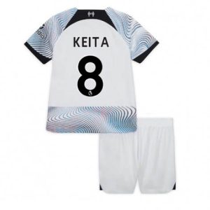 Kids Liverpool Naby Keita #8 Uit tenue 2022-23 Korte Mouw (+ Korte broeken)-1