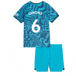 Kids Tottenham Hotspur Davinson Sanchez #6 Derde tenue 2022-23 Korte Mouw (+ Korte broeken)