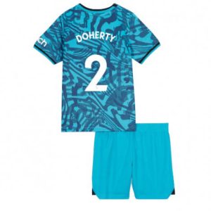Kids Tottenham Hotspur Matt Doherty #2 Derde tenue 2022-23 Korte Mouw (+ Korte broeken)