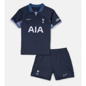 Kids Tottenham Hotspur Uit tenue 2023-24 Korte Mouw (+ Korte broeken)