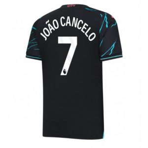 Manchester City Joao Cancelo #7 Derde tenue Mensen 2023-24 Korte Mouw