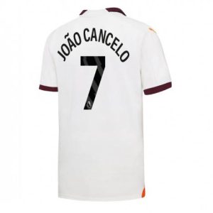 Manchester City Joao Cancelo #7 Uit tenue Mensen 2023-24 Korte Mouw