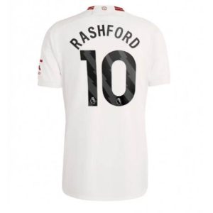 Manchester United Marcus Rashford #10 Derde tenue Mensen 2023-24 Korte Mouw