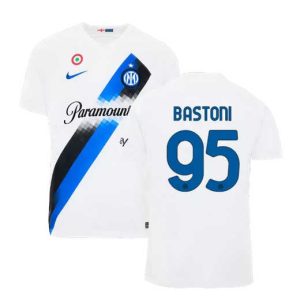 Alessandro Bastoni #95 Inter Milan Voetbalshirts Uit tenue 2023-24 Korte Mouw