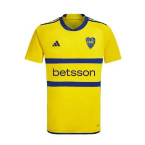 Boca Juniors Voetbalshirts Uit tenue 2023-24 Korte Mouw