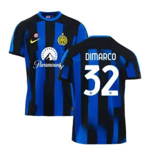 Federico Dimarco #32 Inter Milan Voetbalshirts Thuis tenue 2023-24 Korte Mouw