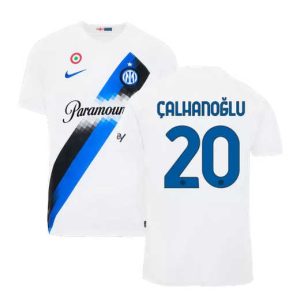 Hakan Calhanoglu #20 Inter Milan Voetbalshirts Uit tenue 2023-24 Korte Mouw