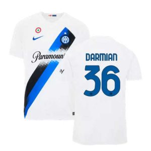 Matteo Darmian #36 Inter Milan Voetbalshirts Uit tenue 2023-24 Korte Mouw