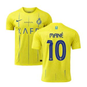 Sadio Mane #10 Al-Nassr FC Voetbalshirts Thuis tenue 2023-24 Korte Mouw