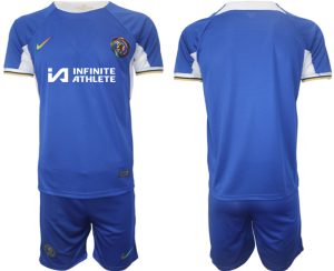 Chelsea Infinite Athlete Voetbalshirts Thuis tenue 2023-24 Korte Mouw (+ Korte broeken)