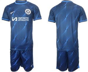 Chelsea Infinite Athlete Voetbalshirts Uit tenue 2023-24 Korte Mouw (+ Korte broeken)