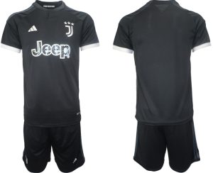 Juventus Voetbalshirts Derde tenue 2023-24 Korte Mouw (+ Korte broeken)