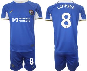 Frank Lampard #8 Chelsea Voetbalshirts Thuis tenue 2023-24 Korte Mouw (+ Korte broeken)