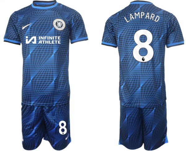 Frank Lampard #8 Chelsea Voetbalshirts Uit tenue 2023-24 Korte Mouw (+ Korte broeken)