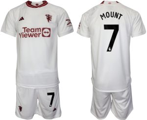 Mason Mount #7 Manchester United Voetbalshirts Derde tenue 2023-24 Korte Mouw (+ Korte broeken)