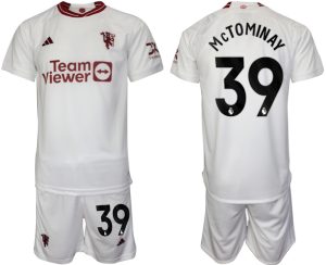 Scott McTominay #39 Manchester United Voetbalshirts Derde tenue 2023-24 Korte Mouw (+ Korte broeken)
