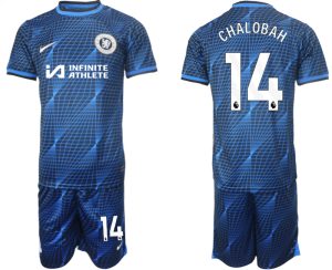 Trevoh Chalobah #14 Chelsea Voetbalshirts Uit tenue 2023-24 Korte Mouw (+ Korte broeken)