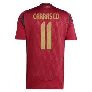 België EK 2024 Voetbalshirts 2024/25 Yannick Carrasco #11 Thuisshirt Korte Mouw