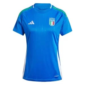 Dames Italië EK 2024 Voetbalshirts 2024/25 Thuisshirt Korte Mouw