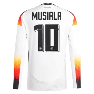 Duitsland EK 2024 Voetbalshirts 2024/25 Jamal Musiala #10 Thuisshirt Lange Mouwen