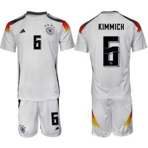 Duitsland EK 2024 Voetbalshirts 2024/25 Joshua Kimmich #6 Thuisshirt Korte Mouw (+ Korte broeken)