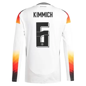 Duitsland EK 2024 Voetbalshirts 2024/25 Joshua Kimmich #6 Thuisshirt Lange Mouwen