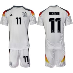 Duitsland EK 2024 Voetbalshirts 2024/25 Julian Brandt #11 Thuisshirt Korte Mouw (+ Korte broeken)