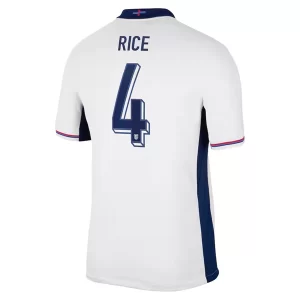 Engeland EK 2024 Voetbalshirts 2024/25 Declan Rice #4 Thuisshirt Korte Mouw