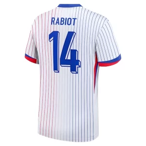 Frankrijk EK 2024 Voetbalshirts 2024/25 Adrien Rabiot #14 Uitshirt Korte Mouw