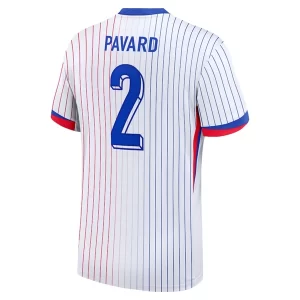Frankrijk EK 2024 Voetbalshirts 2024/25 Benjamin Pavard #2 Uitshirt Korte Mouw