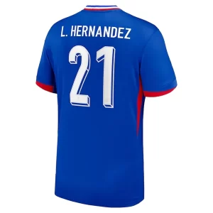 Frankrijk EK 2024 Voetbalshirts 2024/25 Lucas Hernandez #21 Thuisshirt Korte Mouw
