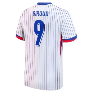 Frankrijk EK 2024 Voetbalshirts 2024/25 Olivier Giroud #9 Uitshirt Korte Mouw