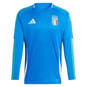 Italië EK 2024 Voetbalshirts 2024/25 Thuisshirt Lange Mouwen