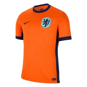 Nederland EK 2024 Voetbalshirts 2024/25 Thuisshirt Korte Mouw