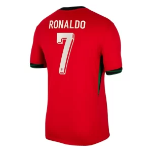 Portugal EK 2024 Voetbalshirts 2024/25 Ronaldo #7 Thuisshirt Korte Mouw Online Kopen
