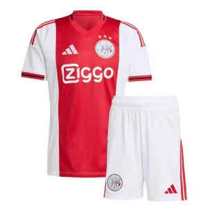 AFC Ajax 2025-26 Kinder Thuistenue met Korte Mouwen en Broekje