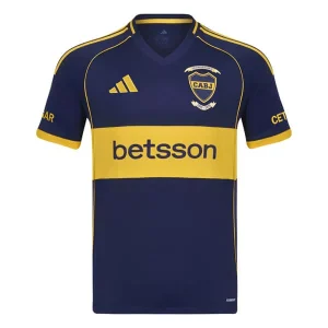 Boca Juniors 2025/26 Thuisshirt Heren – Goedkope Voetbalshirt Korte Mouwen